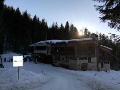 Vorplatz - geeignet für "Apres Ski" mit Jugendgruppen